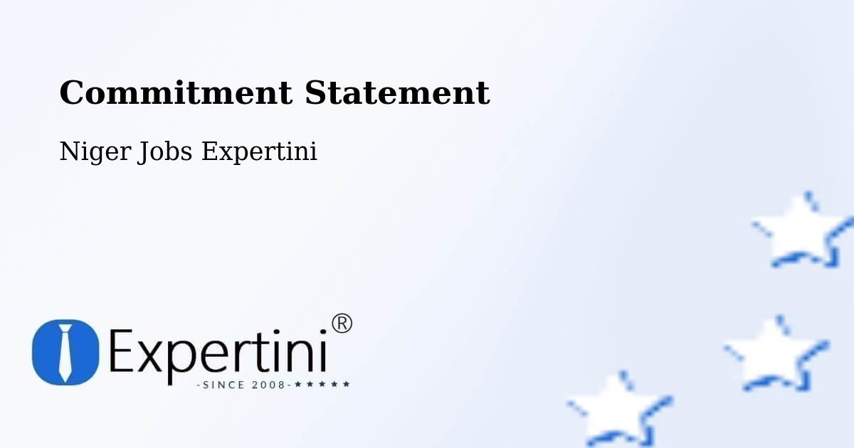 Corporate Commitment – Tera Department - Niger Jobs Expertini